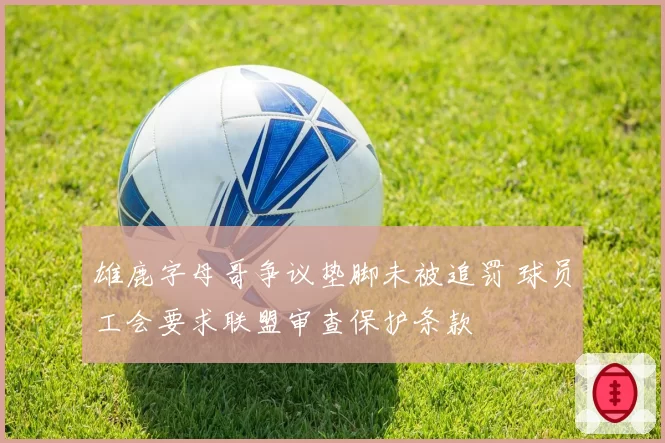 雄鹿字母哥争议垫脚未被追罚 球员工会要求联盟审查保护条款